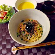 低カロリー納豆パスタ サニーレタス カプレーゼ かぼちゃのスープ レシピ 納豆パスタ かぼちゃ 低カロリー