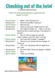 Checking Out Of The Hotel Learn English Words English For Tourism English Learning Spoken