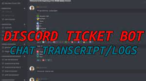 Seating charts editor, app for tickets check, facebook bot, mailchimp event ticketing software. Discord Ticket Bot Transcript Chat Logs Youtube