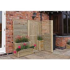 Maybe you would like to learn more about one of these? Rowlinson Vertical Timber Slat Screen Pack Of 4 Wickes Co Uk