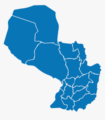 Mapa colocado sobre una base metálica y enmarcado en aluminio. Paraguay Mapa Vector Hd Png Download Kindpng