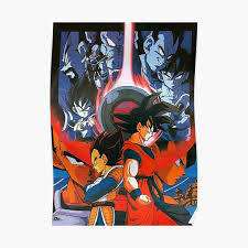 Dragon ball z kai (known in japan as dragon ball kai) is a revised version of the anime series dragon ball z, produced in commemoration of its 20th and 25th anniversaries. Goku And Vegeta Posters Redbubble