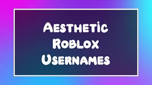 6 use capital and lowercase letters wisely. Aesthetic Roblox Usernames March 2020 Youtube