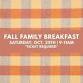 Fall Family Breakfast event image