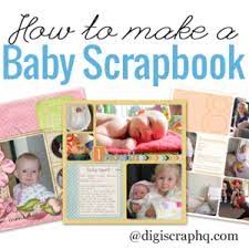 How To Make A Baby Scrapbook Album Digital Scrapbooking Hq