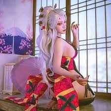 Mr.LQ Anime Daki Cosplay Costume Kimono Dress Outfit Kimetsu No Yaiba Full  Set Halloween Party Dress for Women Girls : Amazon.co.uk: Fashion