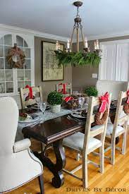 Our Christmas Home Tour Driven By Decor Christmas Dining Room Christmas Chandelier Christmas Dining Room Decor