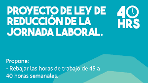 La cámara de diputados de chile aprobó este jueves en general un proyecto de ley que reduce de 45 a 40 horas semanales la jornada laboral, una medida propuesta por el partido comunista (pc) y debatida en medio del mayor estallido social desde el regreso de la democracia al país. Peticion Vamos Por Las 40horas Change Org