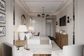 Apartment In Classical Style On Behance Bedroom Setup Apartment Interior Small Apartment Interior