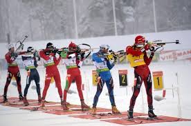 Learn about the history of biathlon as an olympic. Pin By Julia Craig On Biathlons Biathlon Cross Country Skiing Nordic Skiing