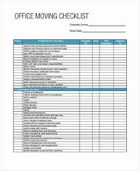 Office Move Checklist Excel Elegant Moving Checklist Template In 2020 Moving Checklist Checklist Template Office Moving
