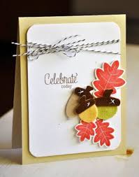 It's a super unique card and inspired from waterfall card. Fall Autumn Greeting Cards Homemade Card Ideas To Make Hubpages