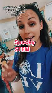 10/10 reccomend doing this for ANY and all ages this month! STEM projects  out of limited materials and a few guidelines are so fun! My students are  super creative 🎃👻 #hauntedhouses #stemproject ...