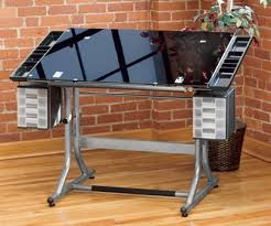 Alvin Cm46 6 Gl Craftmaster Ii Glass Top Drafting Table Drawing Table Furniture Design Art Studio Design