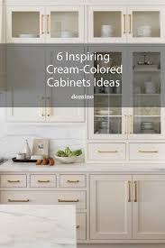 6 Cream Kitchen Cabinets To Help You Think Beyond All White In 2020 Kitchen Cabinet Styles Cream Kitchen Cabinets Cheap Kitchen Decor