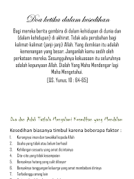 Hinggakan sampai satu masa manusia pasti akan berasa begitu lemah, letih, kecewa, dan tidak berdaya untuk menghadapi apa yang berlaku. Kesedihan Doa Ketika Sedih Yang Mendalam Malaycece