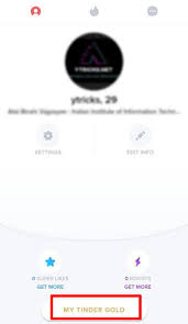 It will help you to use tinder. 4 Smart Hacks To Get Tinder Gold For Free