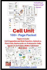 Our Cell Packet Is Now 100 Pages And Includes Notebook Pages Teacher Notes Activity Ideas Topics Include Cel Prokaryotic Cell Cell Theory Organelles