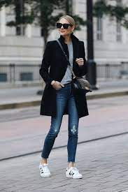 Inspiring Winter Women Style With Casual Chic Outfits 17 Looks Casacos Pretos Moda