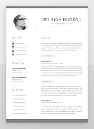 Cv Template With Photo Professional Resume Template For Word Etsy In 2021 Cv Template Resume Template Word Resume Template Professional