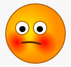 Embarrassed animated smileys, emojis, emoticons. Some Of My Embarrassing Embarrassed Emoji Hd Png Download Kindpng