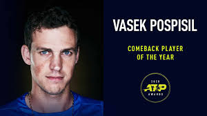 Qualifier vasek pospisil stunned world no.1 andy murray on day three at the 2017 bnp paribas open. Why Vasek Pospisil Is Grateful To Earn Comeback Player Of The Year Atp Tour Tennis