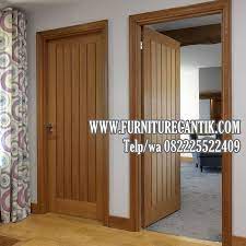 Dijual dengan kondisi apa adanya, bagian yang cuil atau retak akan diperbaiki. Jual Daun Pintu Rumah Mewah Jati Minimalis Elegan Model Pintu Minimalis Rumah Kamar Utama Kupu Tarung Terbaru Dari Kayu