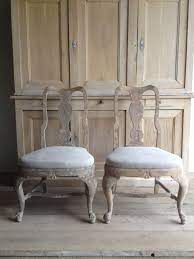 Chairs At Anton K Showroom Cotswolds In Belgian Linen White Washed Furniture Gustavian Furniture Furniture