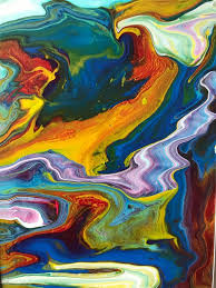Crazy Colors Artwork Painting Art