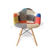 Daw Dining Side Chair Eames Replica Maple Legs Multicolour Side Chairs Dining Furniture Dining Chairs Fabric Seat