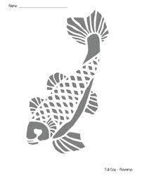 Sale of varieties of vegetable Free Coy Koi Fish Art Template For Stencilling Print Making Tpt