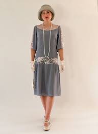 Graue Grosse Gatsby Kleid Mit Ellenbogen Lange Armel 1920er Jahre Kleid Flapper Kostum Charleston Kleid Roaring 20er Jahre Mode Downton Abbey Kleid Kostum Moda Kiyafet
