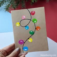 This holiday season, ditch store bought cards and make something special, something handmade for your loved ones. 25 Simple Christmas Cards Kids Can Make The Joy Of Sharing