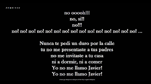 Yo no me llamo javier. Yo No Me Llamo Javier Los Toreros Muertos Video Prompter No Audio Youtube