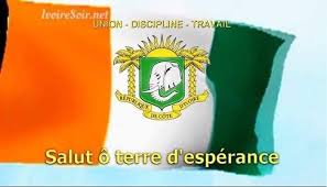 Kalan matheux - HYMNE NATIONAL DE LA CÔTE D'IVOIRE L'Abidjanaise Premier couplet: Salut Ô terre d'espérance! Pays de l'hospitalité. Tes légions remplies de vaillance, Ont relevé ta dignité. Tes fils, chère Côte