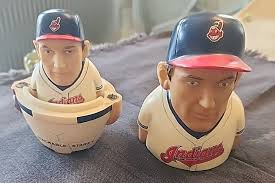 Vintage 2003 Coopersburg Sports Stackable Stars Nesting Dolls~ Cleveland  Indians