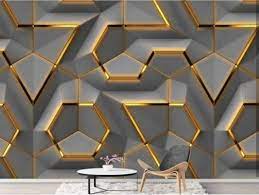 3 boyutlu resimli duvar kağıtları haricinde modern ve geometrik desenli olanları da mevcut. 3d Duvar Kagidi Duvar Kagidi Modelleri 3d Duvar Kagidi Evart Dizayn