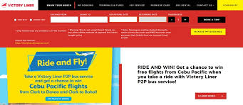 Victory Liner Online Booking How To Book Tickets With Victory Liner