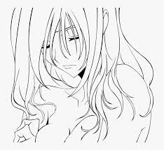 Here is a collection of 20 anime coloring sheets for your this is one of the cutest anime colouring pages featuring asuka langley soryu is a character from the neon genesis evangelion franchise. Transparent Anime Lineart Png Anime Girl Crying Coloring Page Png Download Transparent Png Image Pngitem