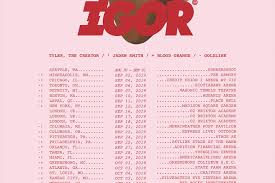Tyler, the creator tour dates. Tyler The Creator Announces Igor Tour With Jaden Smith Blood Orange And Goldlink Justnje