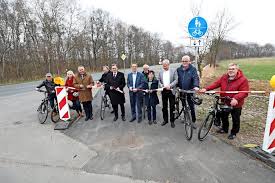 Hier Lauft Der Neue Radweg An Der K 114 Entlang