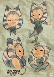Ahsoka Tano By Delhe Dalim Star Wars Drawings Star Wars Art Star Wars Memes