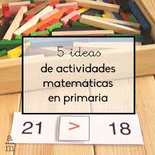 Si, porque la matemática puede y debe ser recreativa, o al menos así la entiendo yo. 5 Ideas De Actividades Matematicas En Primaria Aprendiendo Matematicas