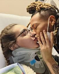 God is good ALL the time 🙏🏽❤️ #Blessed #OnTheRoadToRecovery she gonna  kill me for posting these but idc I love her and think she looks beautiful  🥹💕😂