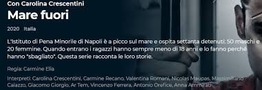 To carry out this feat without precedent he puts together a ruthless and lebano's paranoia spirals out of control, as ice turns his back on the criminal underworld and makes a fresh start with his girlfriend roberta. Mare Fuori Serie Televisiva Rai 2 2020 Mappe Nelle Politiche Sociali E Nei Servizi