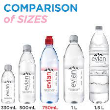 Nov 14, 2018 · at the touch of a button, you can find out how many ml in a water bottle. Evian Natural Spring Water Individual 750 Ml 25 4 Fl Oz Pack Of 12 Water Bottles With Sports Cap Naturally Filtered Spring Water In Individual Sized Bottles Amazon Com Grocery Gourmet Food