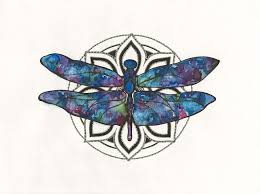 Are dragonflies a good sign? Good Luck Dragonfly Painting By Nicky Kumar