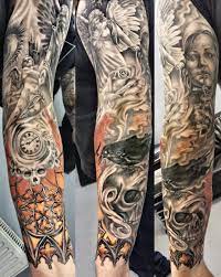 Tattoos neck tattoos pocket watch tattoo design clock tattoos clock. 28 Awesome Clock Sleeve Tattoo