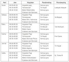 Maybe you would like to learn more about one of these? Jadwal Pelajaran Paud Tk Kb Tpa Terbaru 2016 Bimbel Sekolah