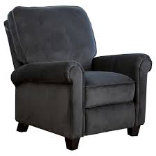 dallon fabric recliner club chair charcoal christopher knight home club chairs modern recliner chairs recliner